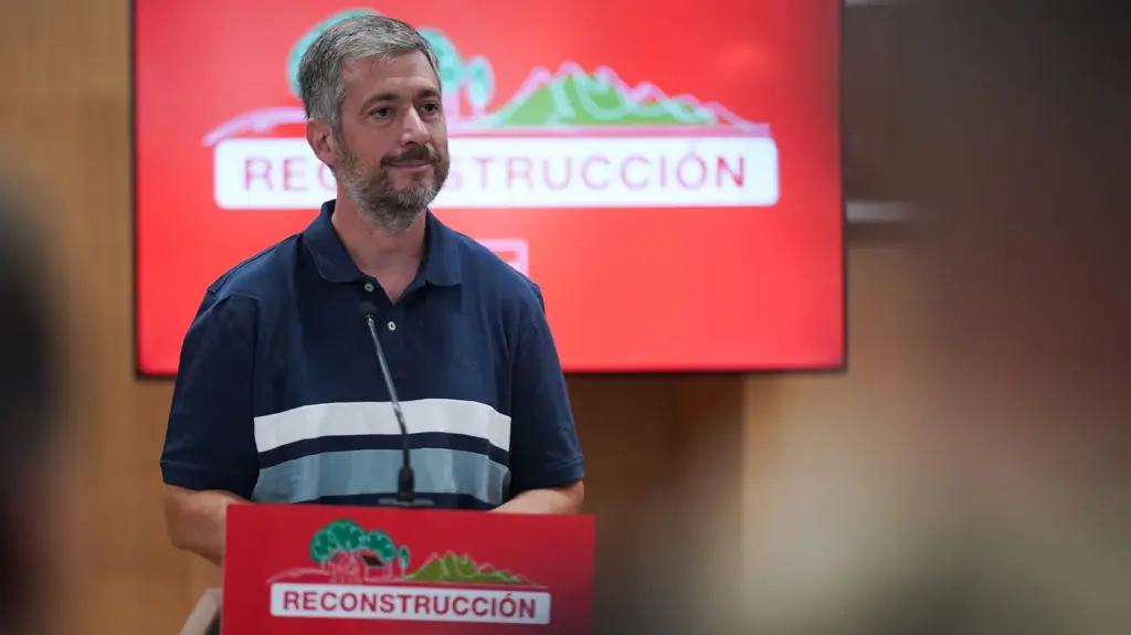 Miguel Ángel García Martín, consejero de Presidencia, Justicia y Administración Local