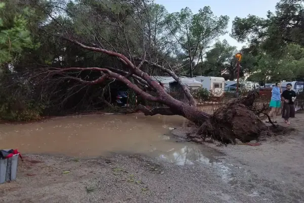 The mayors of the province of Tarragona complain that no alerts will be sent about the storm