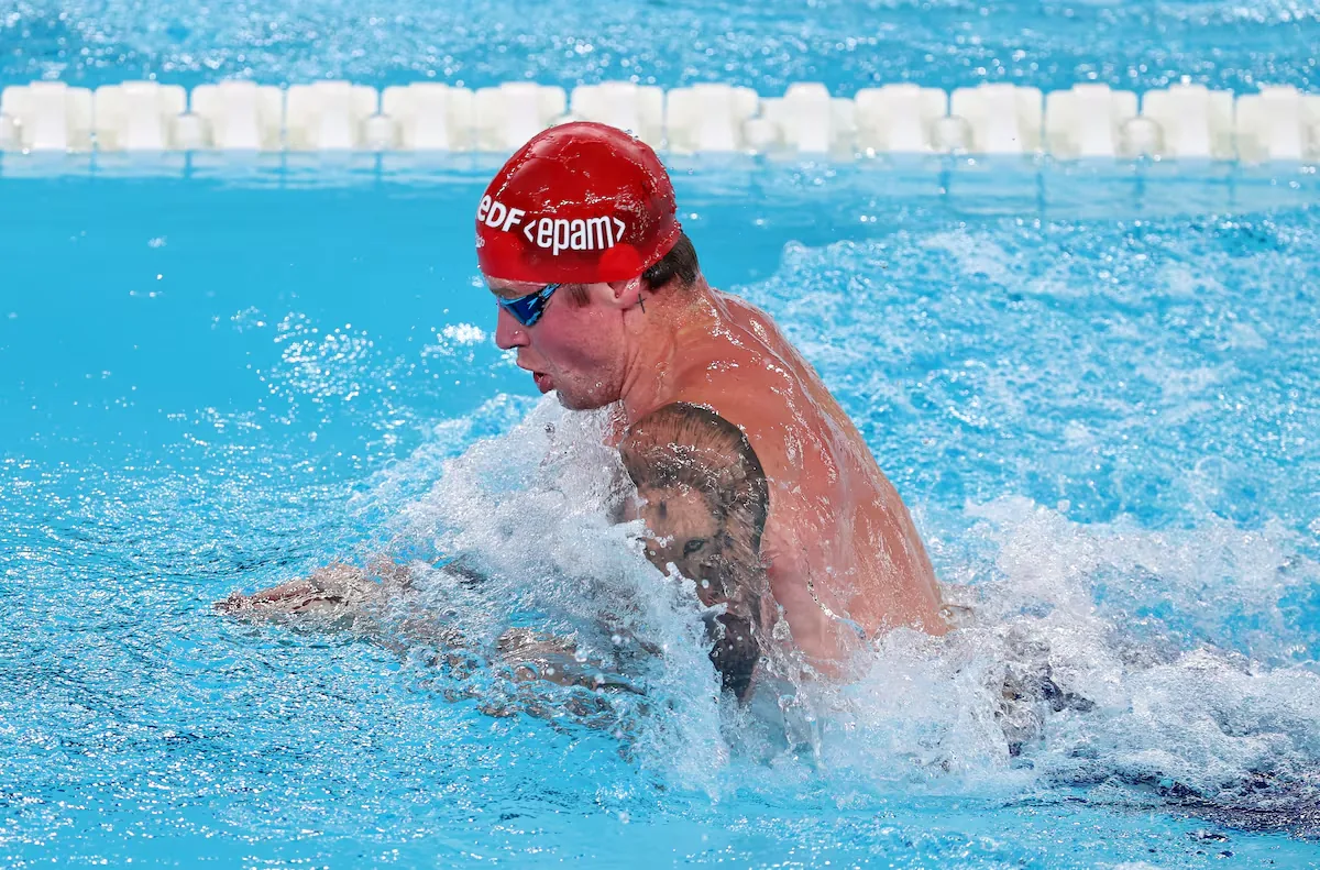 Adam Ramsay-Peaty humanizes and dissolves in the pool