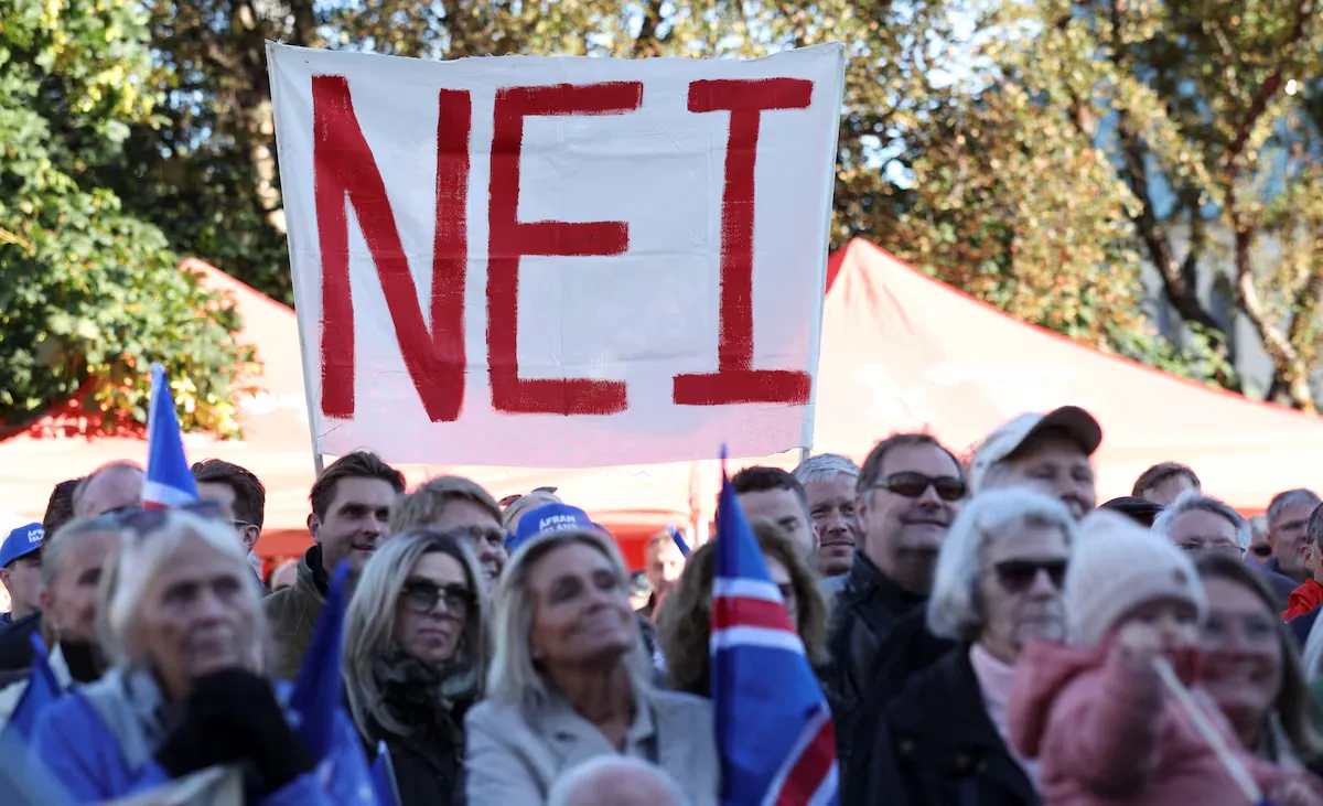 Iceland votes in a referendum on whether to reopen negotiations for European Union membership