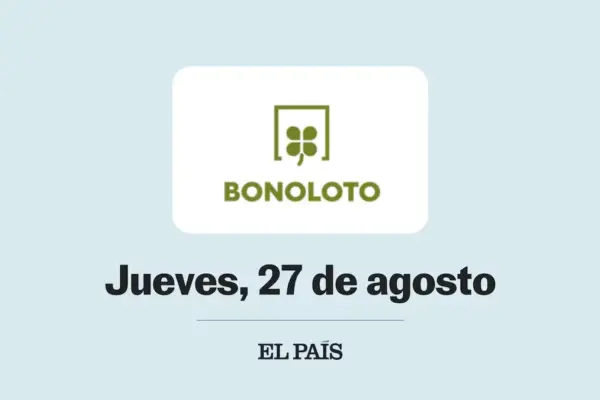 Bonoloto: check draw for Thursday, August 27