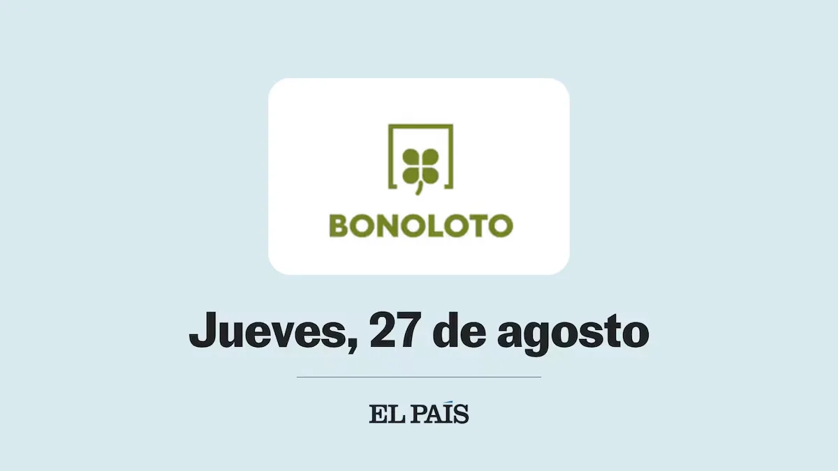 Bonoloto: check draw for Thursday, August 27