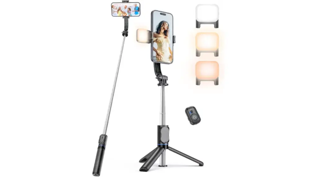 View of the KzomKzoo C01 selfie stick.