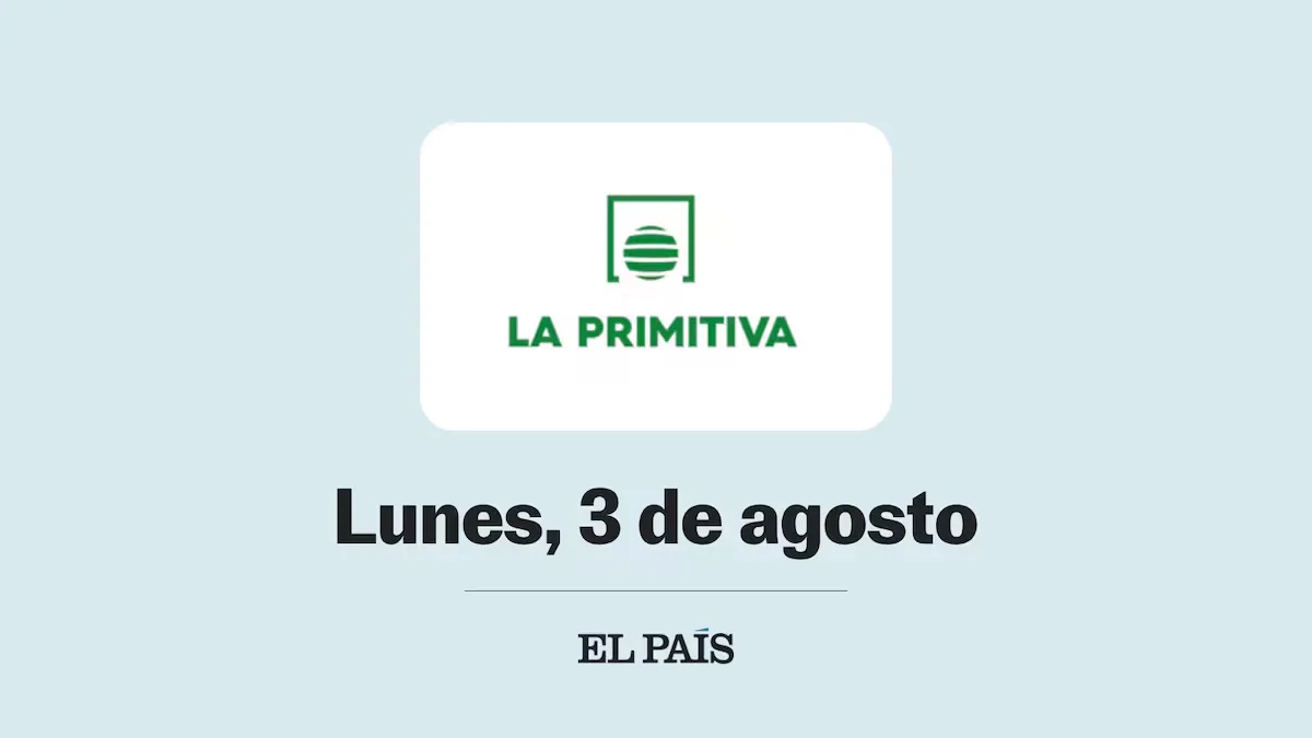 La Primitiva: check Monday, August 3 draw