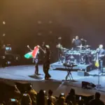 Massive Attack reacts to the ban from entering Singapore: “We did not imagine that raising the Palestinian flag would violate the law”