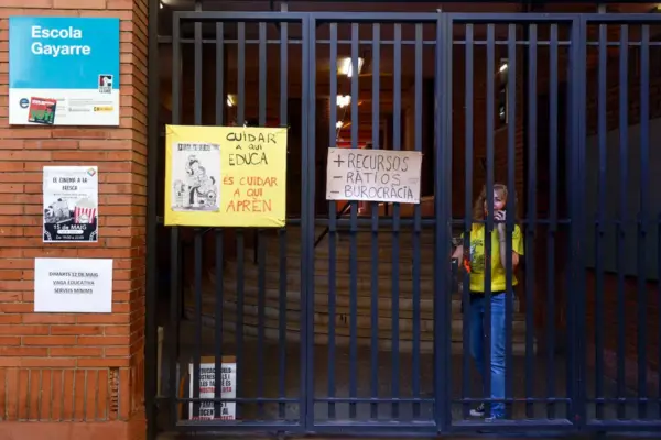 Ustec considers the educational strike of September 8 in Catalonia a done deal and asks the Govern to resume negotiations