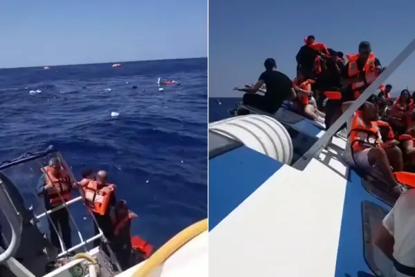 At least six dead after a shipwreck with about 270 people on board off the north of Cyprus