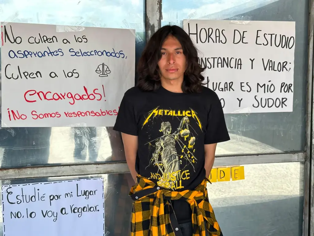 Students trapped in the UNAM admission exam crisis: “I am willing to retake it, but one correct answer can change everything”