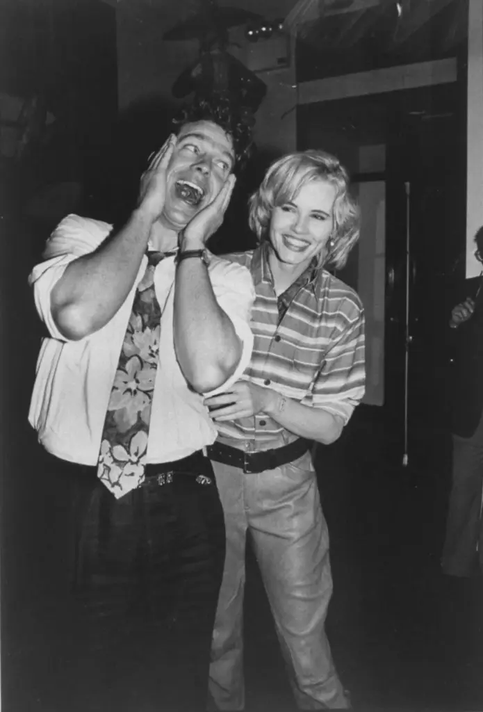 The love triangle that Geena Davis starred in during the eighties and ended with a broken heart