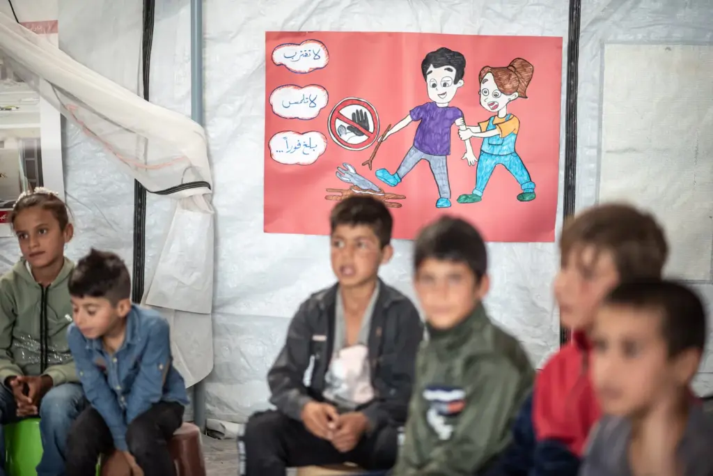 The dangerous return to Syria after the war: surviving in a tent among the rubble, in a land sown with explosives