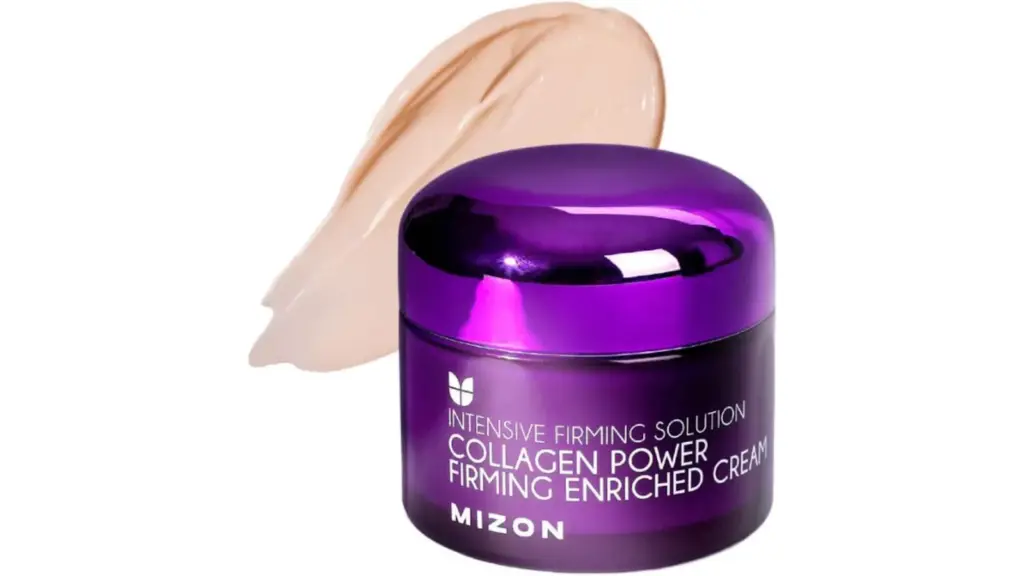 This Korean collagen cream from Mizon hydrates, blurs wrinkles, and improves firmness.