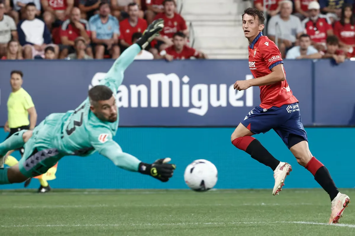Ryan spoils Ramis' debut at Osasuna with his saves