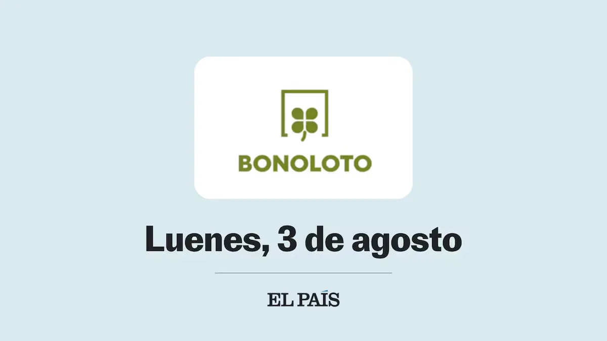 Bonoloto: check Monday, August 3 draw