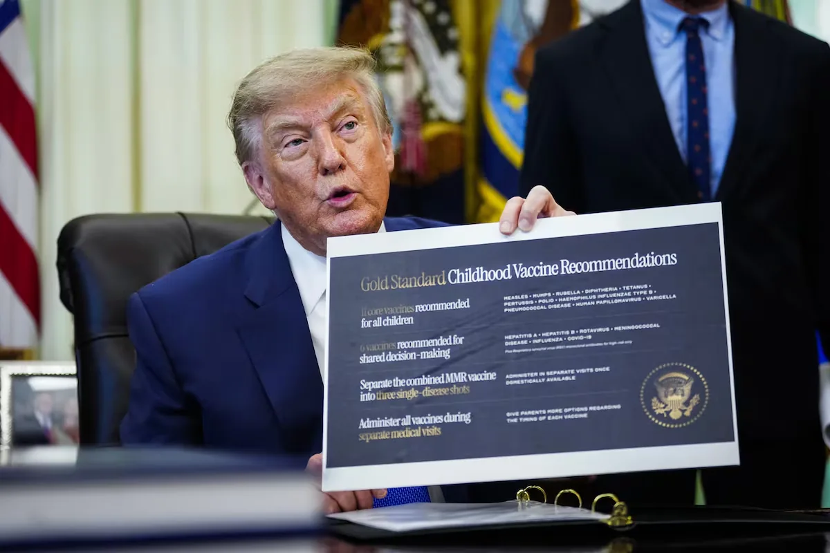WHO criticizes the new policy of reducing childhood vaccination in the United States