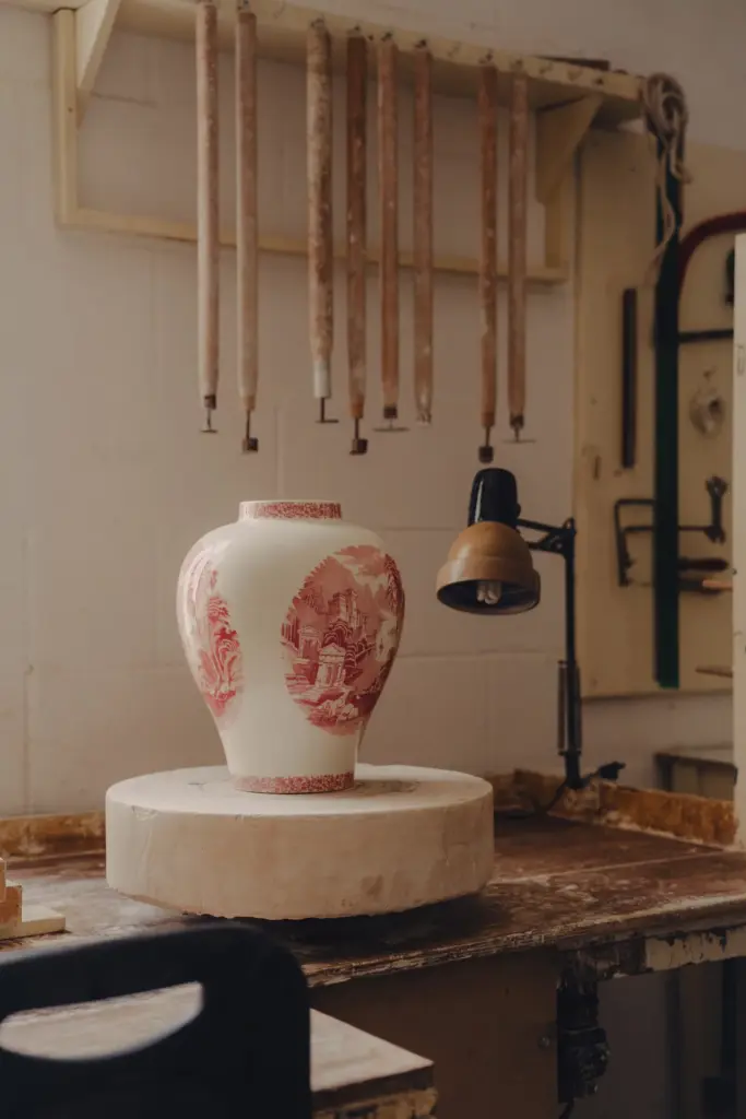 Tragedy and rebirth of La Cartuja's dinnerware: "It is the first time I heard a businessman say he wanted to expand the workforce"