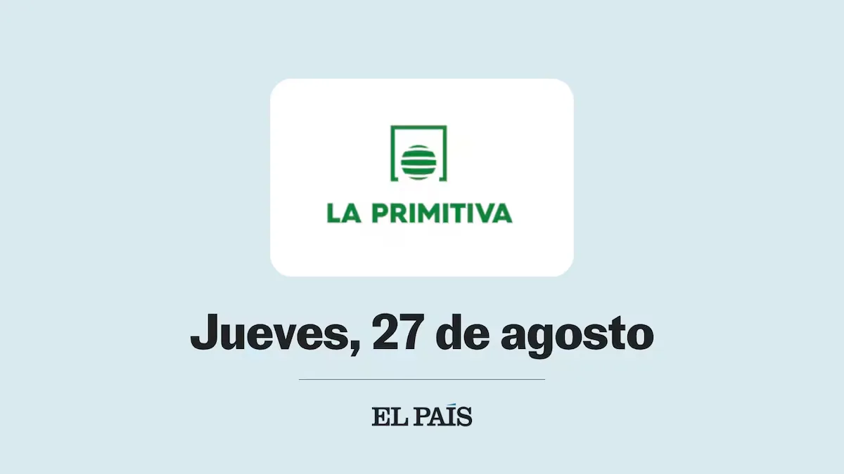 La Primitiva: check draw for Thursday, August 27