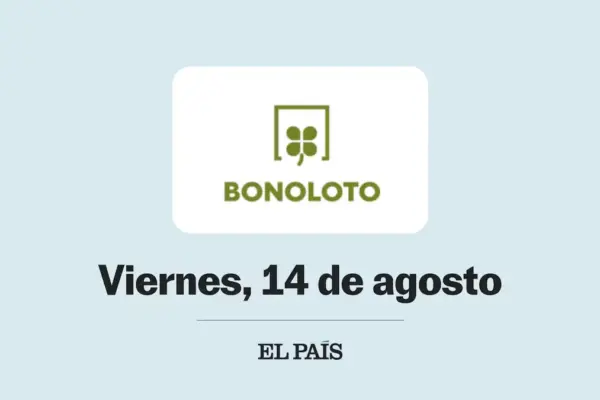 Bonoloto: check draw for Friday, August 14