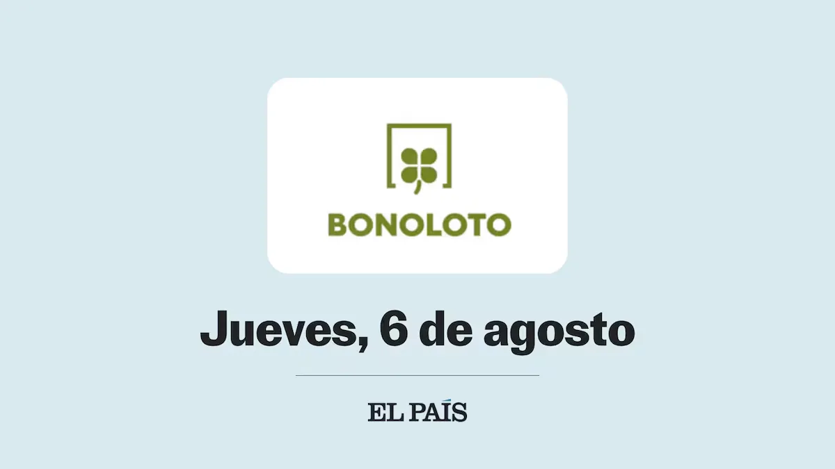 Bonoloto: check Thursday, August 6 draw