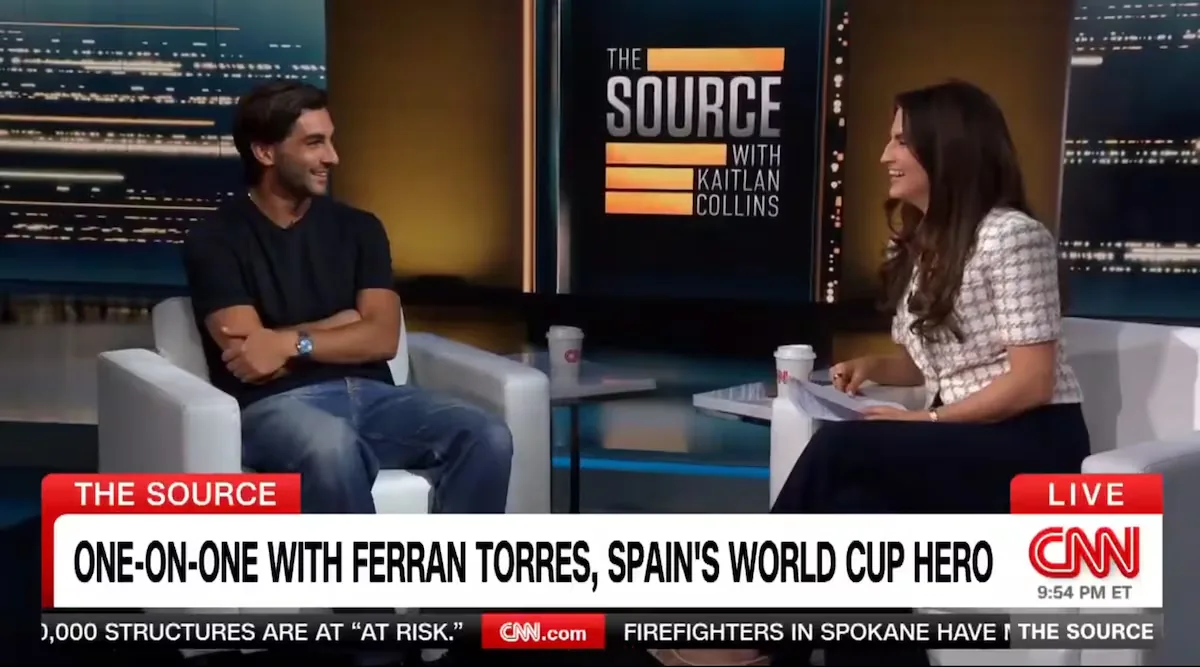 Ferran Torres puts out the controversy over the Trump cap and keeps the door open for his departure from Barça: “In football, you never know”