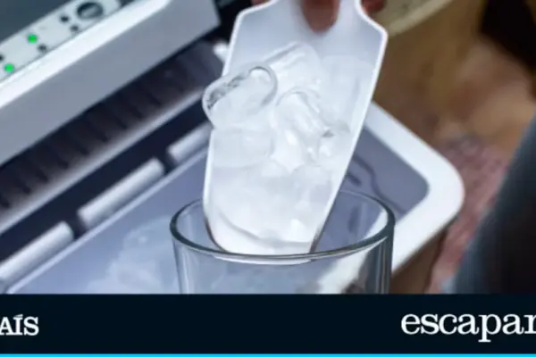 May you never run out of ice at home: with this machine, you'll have it ready in just 6 minutes