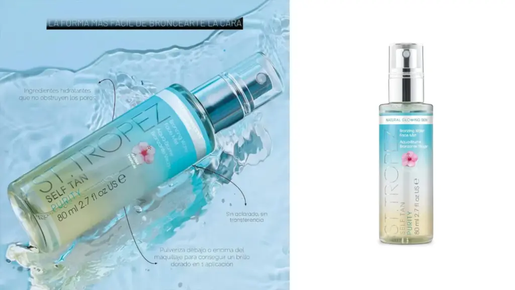 This tanning mist gives a healthy glow effect in hours (and smells like vacation all day)