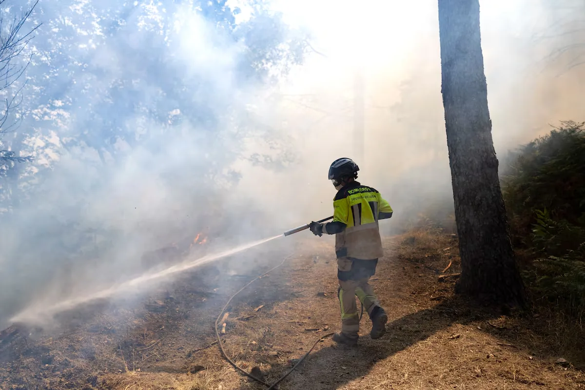 A summer against the fire at a useless León helitransported base: “It takes us an hour and a half to get there by car and flying it would be 15 minutes”
