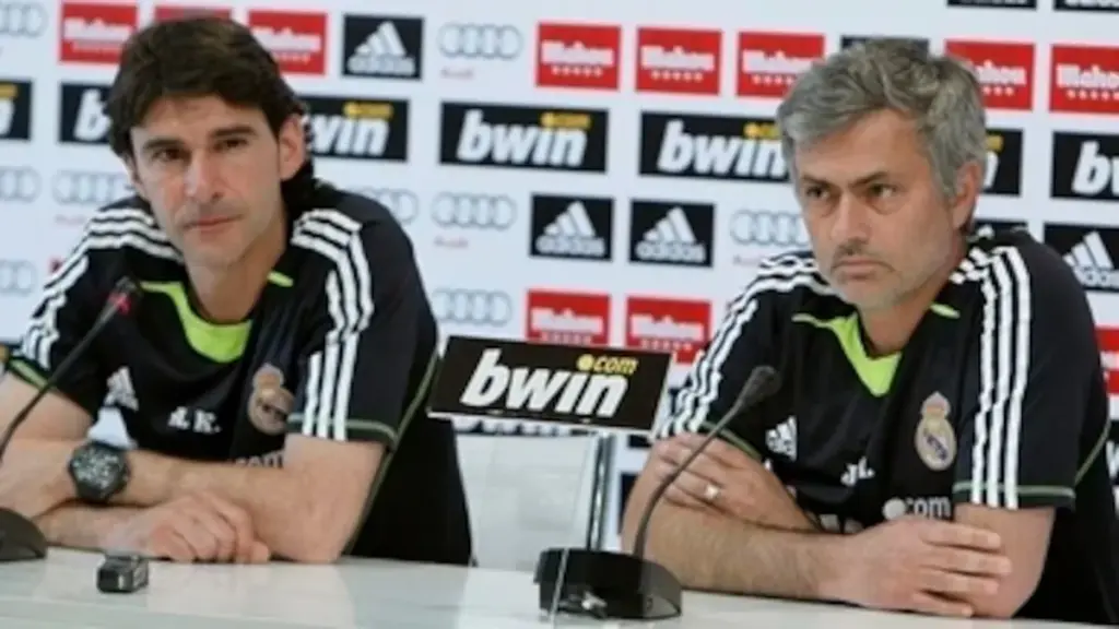 Mourinho, en su primera rueda de prensa: “Con cada título del Real Madrid, tenía una llamada del presi”