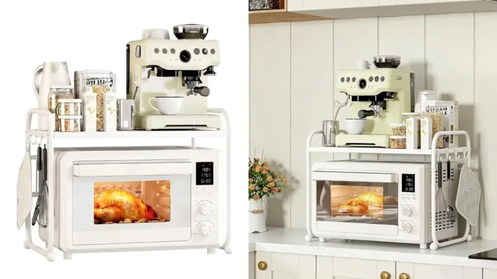 soporte para microondas​ de doble altura