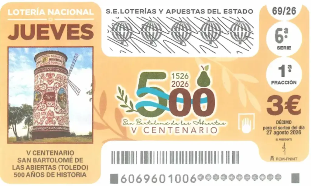 Lotería Nacional Jueves 27 de agosto 2022