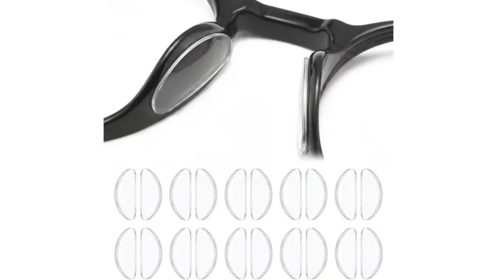Nose pads to place on glasses.