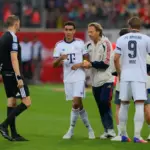 Musiala collapses again in a match with Bayern Munich