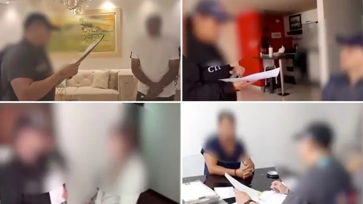 The Prosecutor's Office arrests 13 people for embezzling 3 trillion pesos in royalties