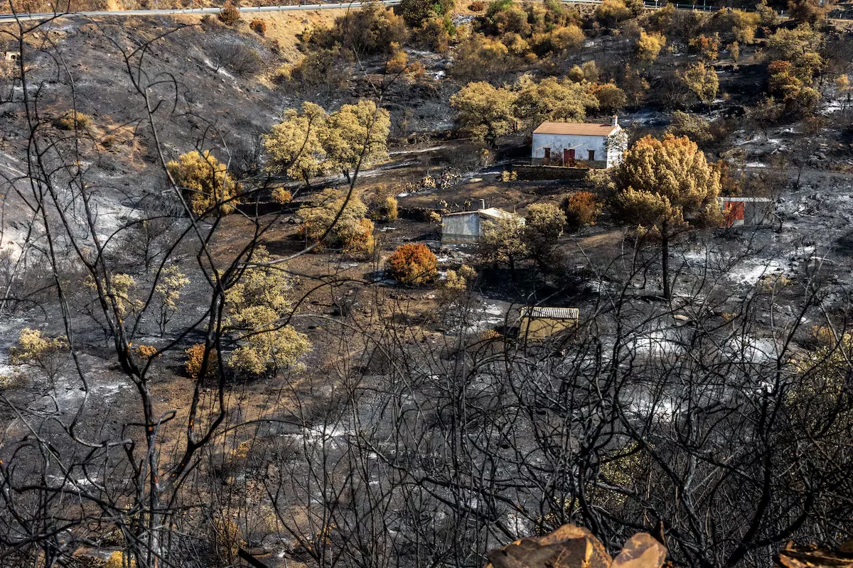 The neighbors affected by the fire in Huesca will be able to return to their homes on Tuesday