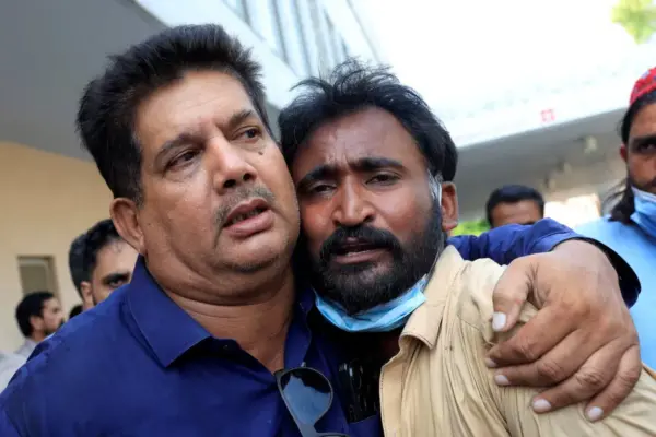 At least 15 newborns die in a fire at a hospital in Pakistan