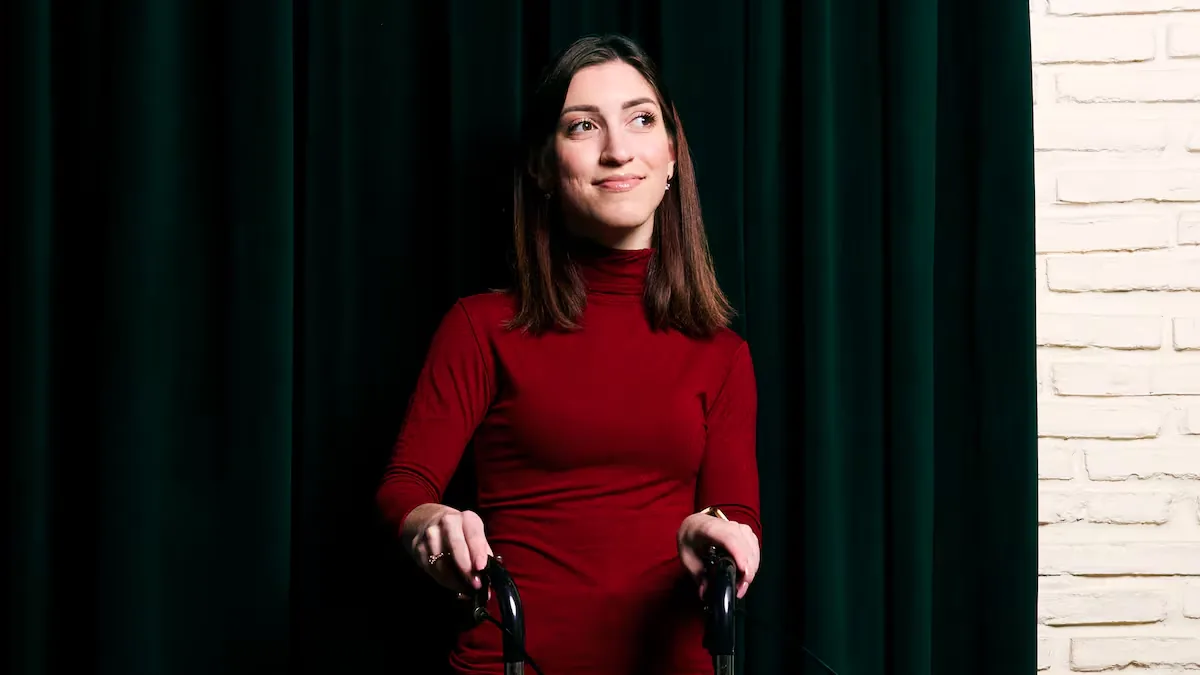 Victoria Bodean, the mother with cerebral palsy who shows the world how to overcome the barriers of a disability