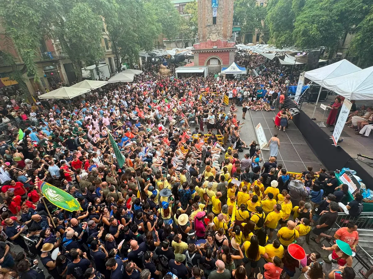 Rovira square wins the decoration contest of the Gràcia festivities
