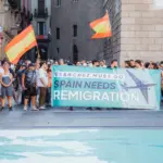 Xenophobic demonstration of Save Europe Act breaks out in Barcelona and provokes rejection from antifascist groups