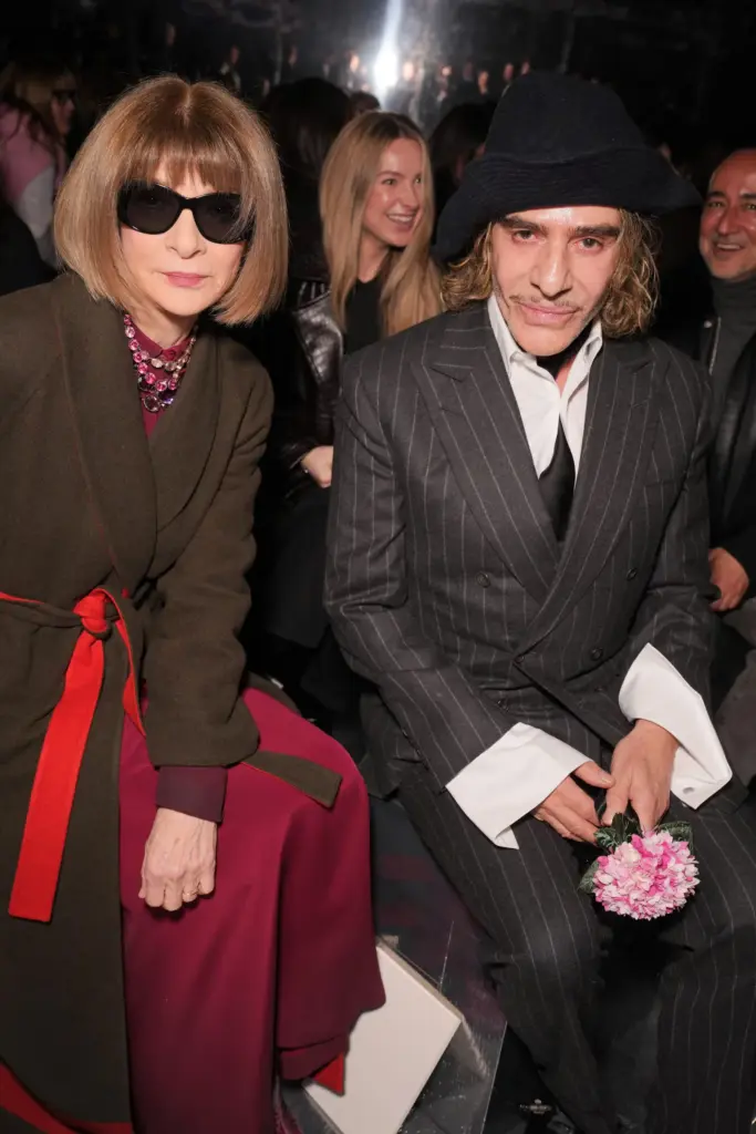 Anna Wintour y John Galliano
