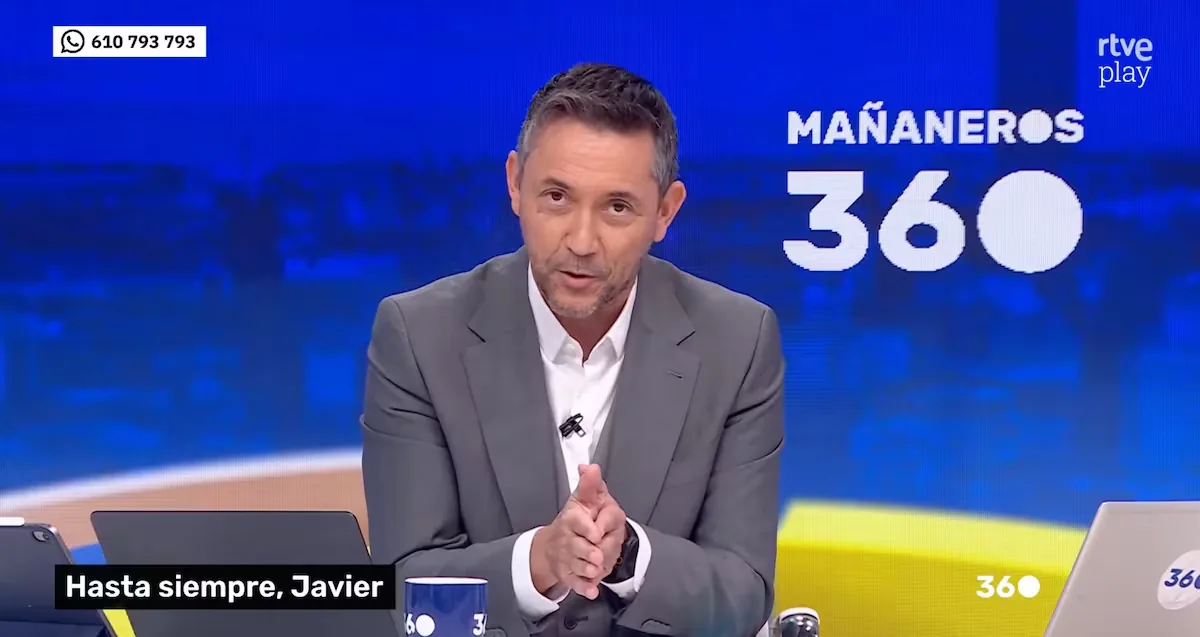 Javier Ruiz's message to the audience when saying goodbye to RTVE: “Stay connected. You have never had so much power in your hands”
