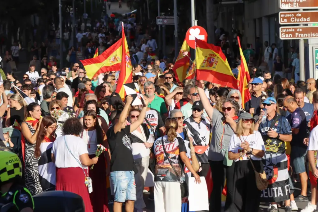 New marches in Ceuta in a climate of high tension: “Invaders, expulsion”