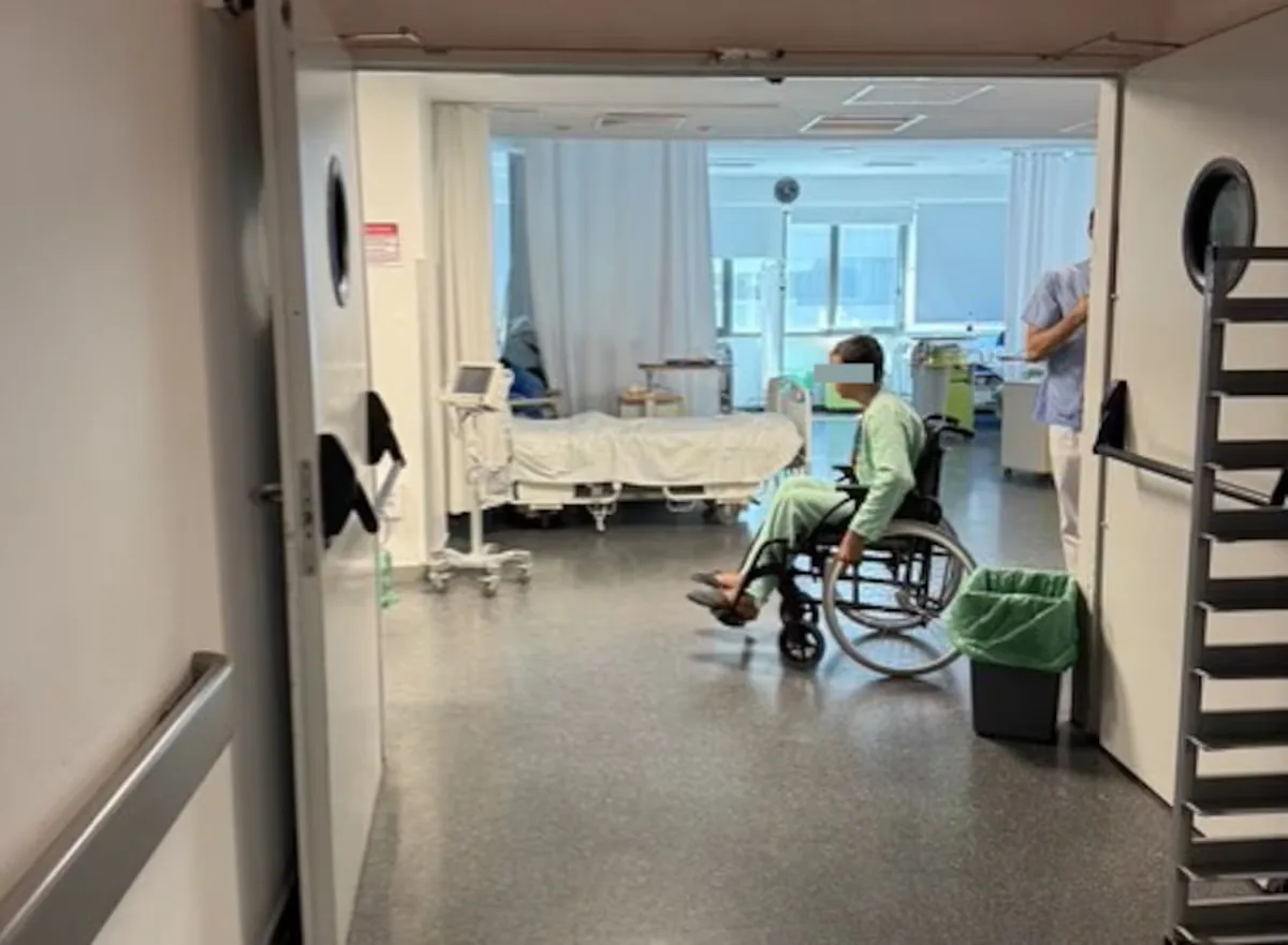 Two foreign patients trapped in Emergency. "This is the national priority applied to a hospital"