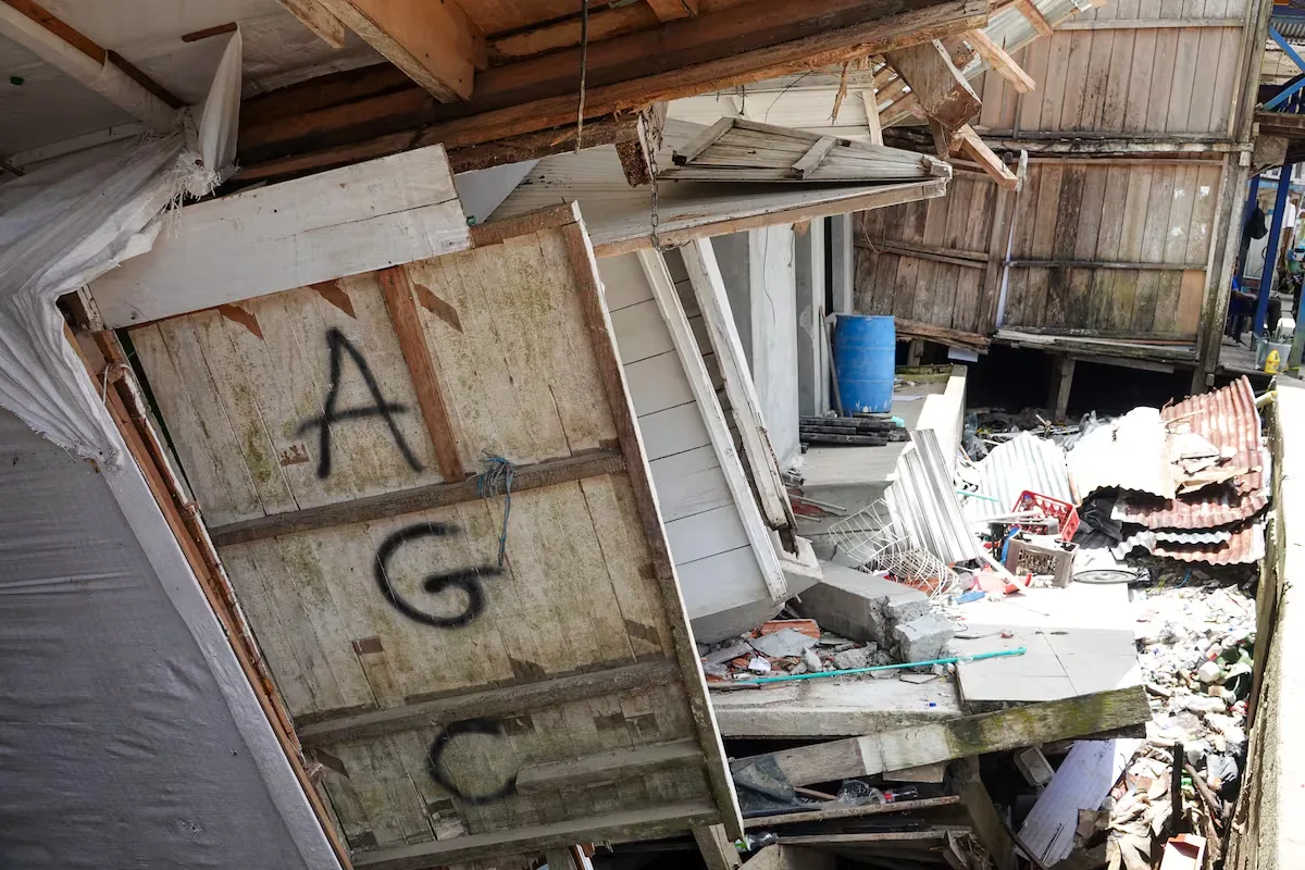 Displaced by the conflict who lost everything again due to the earthquake in Colombia: “We arrived with nothing and we are left with nothing again”