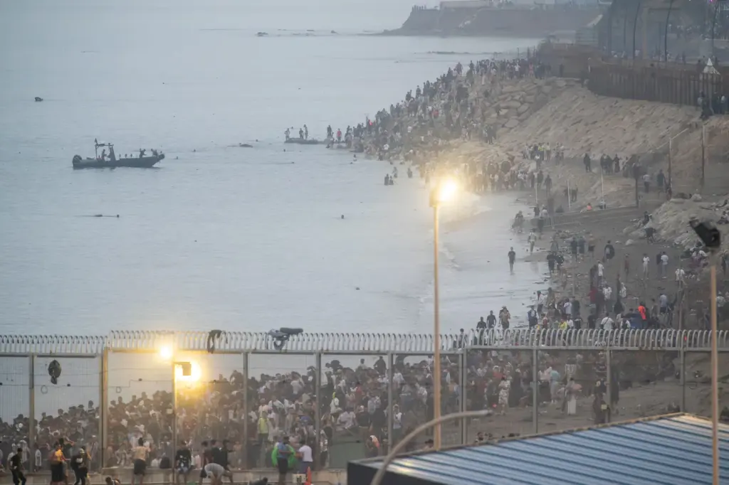 The Green March on Ceuta