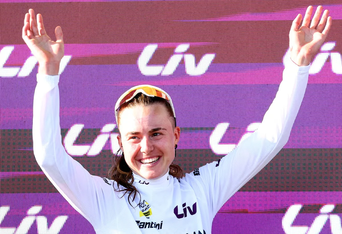 Paula Blasi achieves freedom in the UAE and flies splendidly in the Tour de France time trial