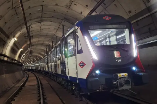 Driverless trains of Metro de Madrid are already running in tests, at night and without passengers