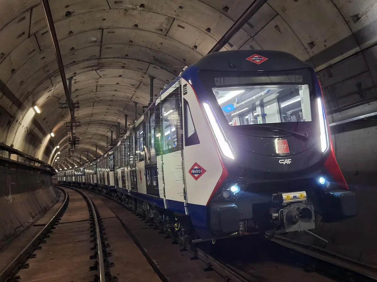 Driverless trains of Metro de Madrid are already running in tests, at night and without passengers