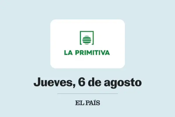 La Primitiva: check Thursday, August 6 draw