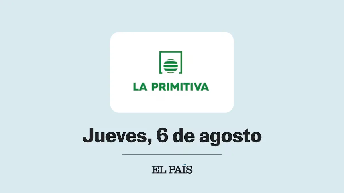 La Primitiva: check Thursday, August 6 draw