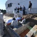 Ceuta buries the first migrants who died in the avalanche in El Tarajal