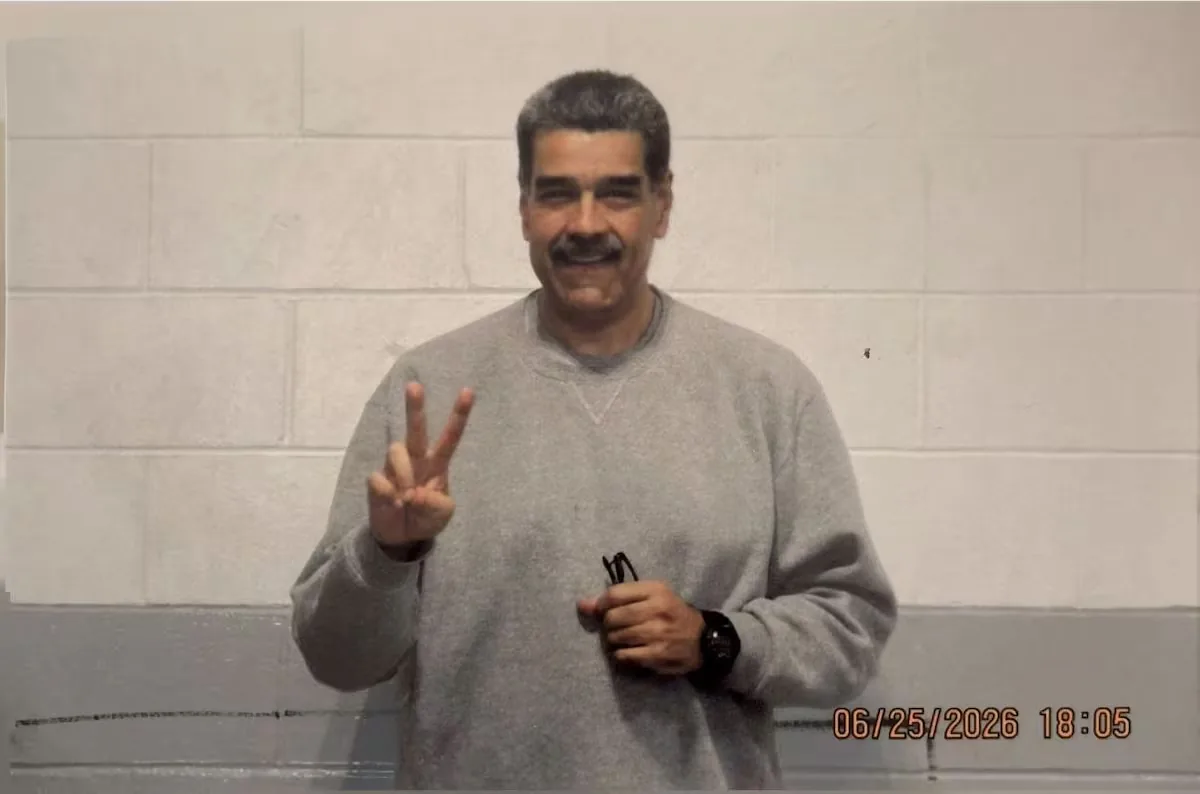 Nicolás Maduro shares his first images from the New York jail: “I want you to know that we are firm”